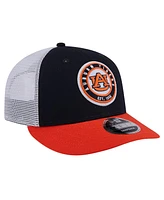 New Era Men's Navy Auburn Tigers Throwback Circle Patch 9FIFTY Trucker Snapback Hat