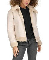 Levi's Women's Faux Shearling Aviator Jacket