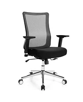 Ergonomic Mesh Office Chair with Adjustable Headrest, Lumbar Support and Armrests