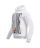 Freeze Max Men's White The Simpsons Bart Simpson Eat My Shorts Pullover Hoodie