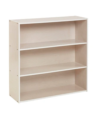 ECR4Kids Streamline 3-Shelf Storage Cabinet, 36in, Natural, 1