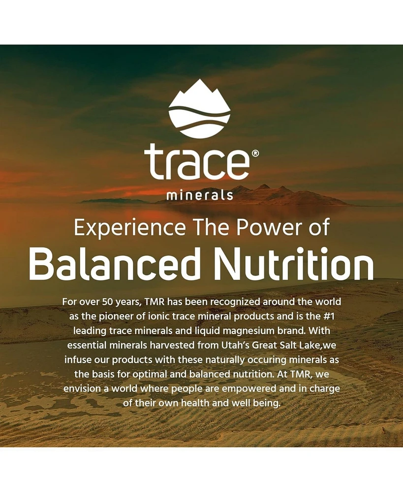 Trace Minerals | Ashwagandha Gummies | Natural Stress Relief Gummies with Vitamin D | Natural Mood & Sleep Support for Men & Women | Immunity & Energy