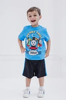 Thomas & Friends Toddler Boys T-Shirt and Mesh Shorts Outfit Set