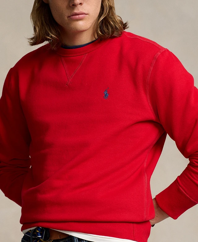 Red Macy's Polo Sweatshirts Macy's Polo Sweatshirt