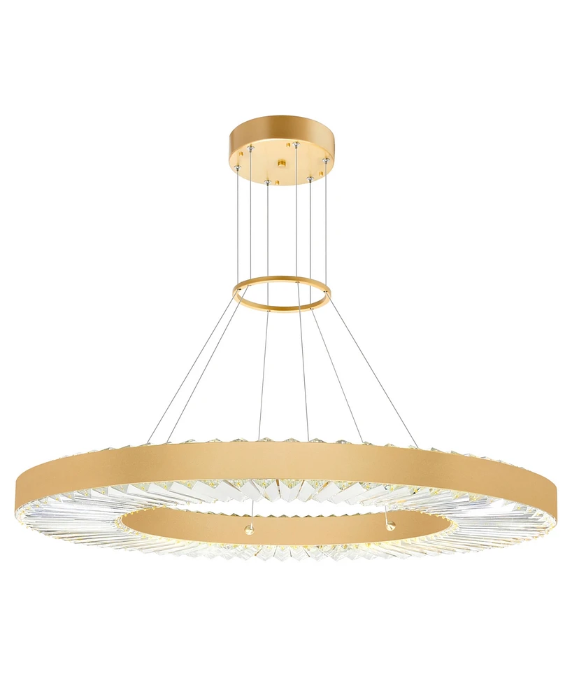 Cwi Lighting 4" Metal Bjoux Led Chandelier