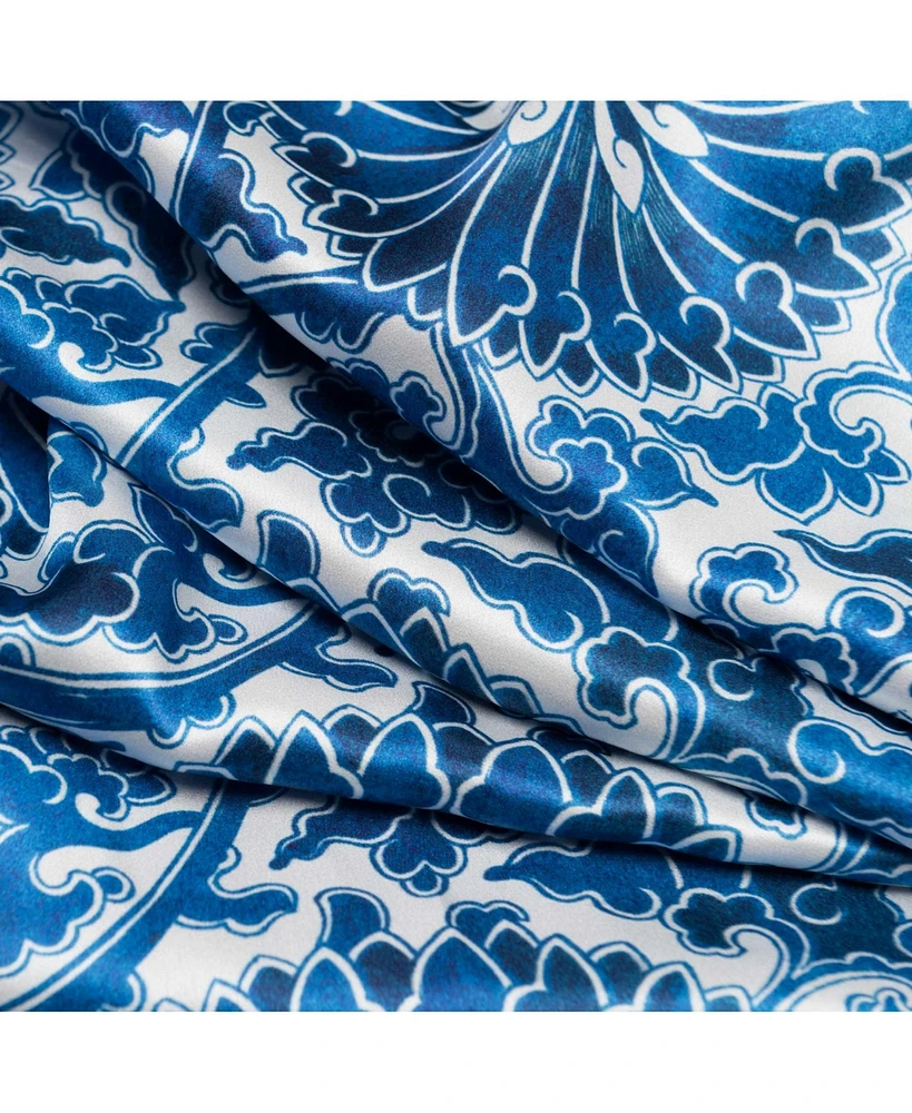 Rosalba - Long Satin Silk Scarf for Women