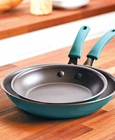 Rachael Ray Cook + Create Aluminum Nonstick Frying Pan Set