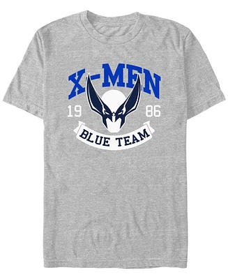 Fifth Sun Men's X-Men Wolverine Blue Team Short Sleeve T-Shirt