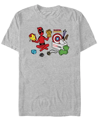 Fifth Sun Men's Avengers Things Short Sleeve T-Shirt