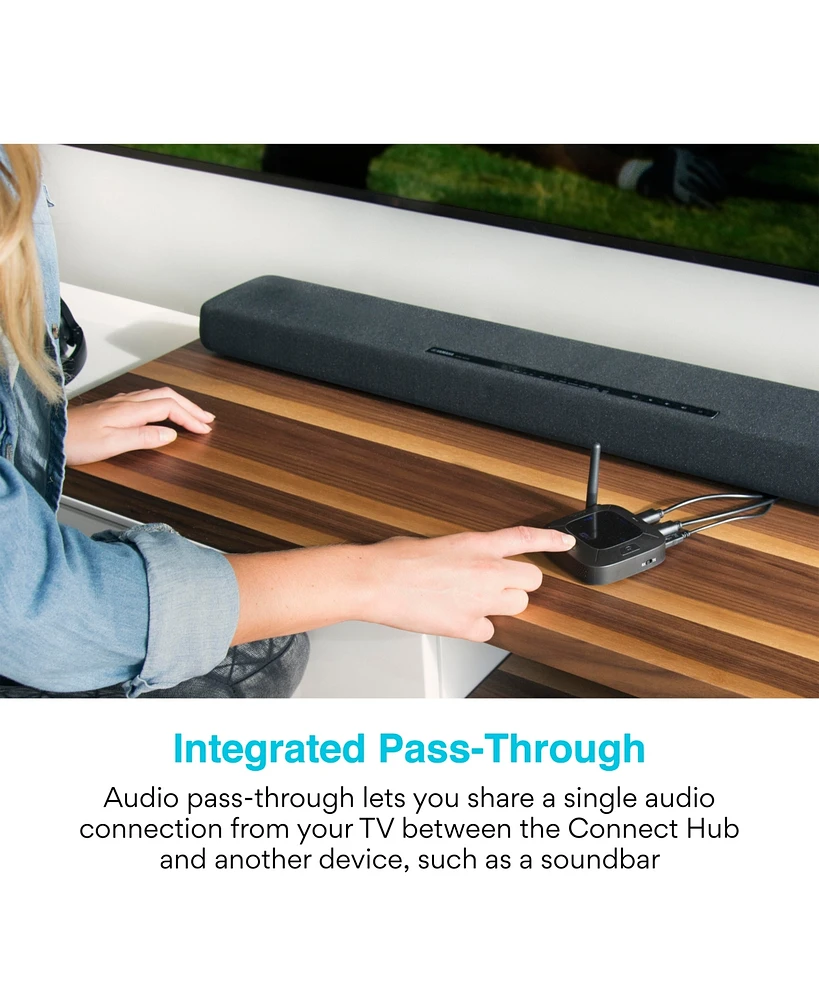 Mee audio Connect Hub Bluetooth Audio Transmitter & Receiver