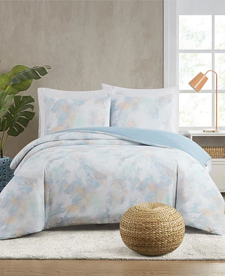 Truly Soft Hannah Watercolor 3-Pc. Duvet Cover Set, King