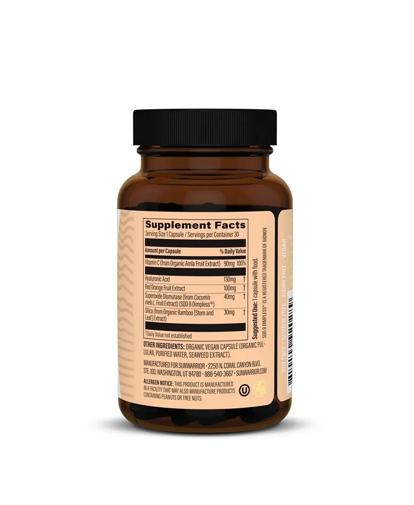 Sunwarrior Shape Smooth Capsules for Cellulite Smoothing, Unflavored, Sunwarrior, 30ct