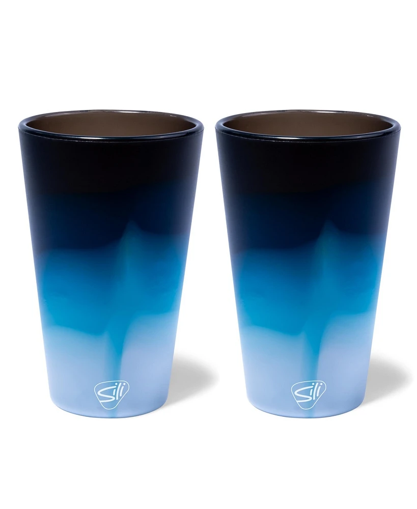Pint Glasses: 2 pk - Moon Beam