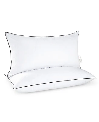 Cheer Collection Adjustable Layer Soft 2-Pack Pillows, King