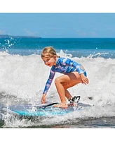 41" Lightweight Body Board with Eps Core Xpe Deck Hdpe Bottom Crescent Tail