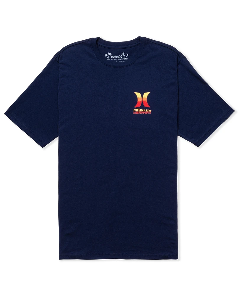Hurley Men's Everyday H Flame Short Sleeve T-Shirt