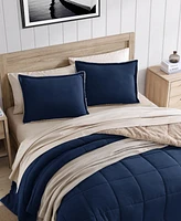 Nautica Beckett Reversible 3-Pc. Comforter Set