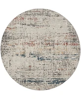 Nourison Home Rustic Textures RUS14 7'10"x7'10" Round Area Rug