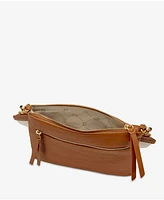 GiGi New York Kit Leather Messenger Bag