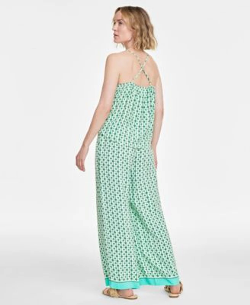 On 34th Womens Printed Tank Pull On Pants Created For Macys