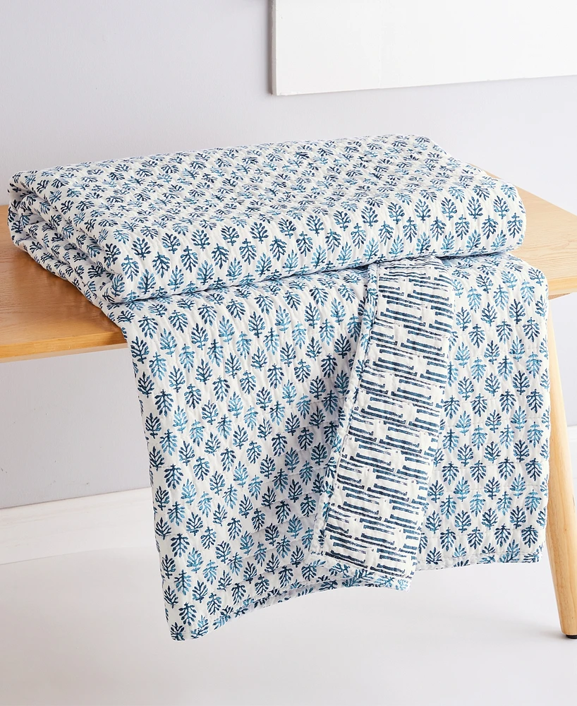 Levtex Aditya Reversible Quilted Throw, 50" x 60"