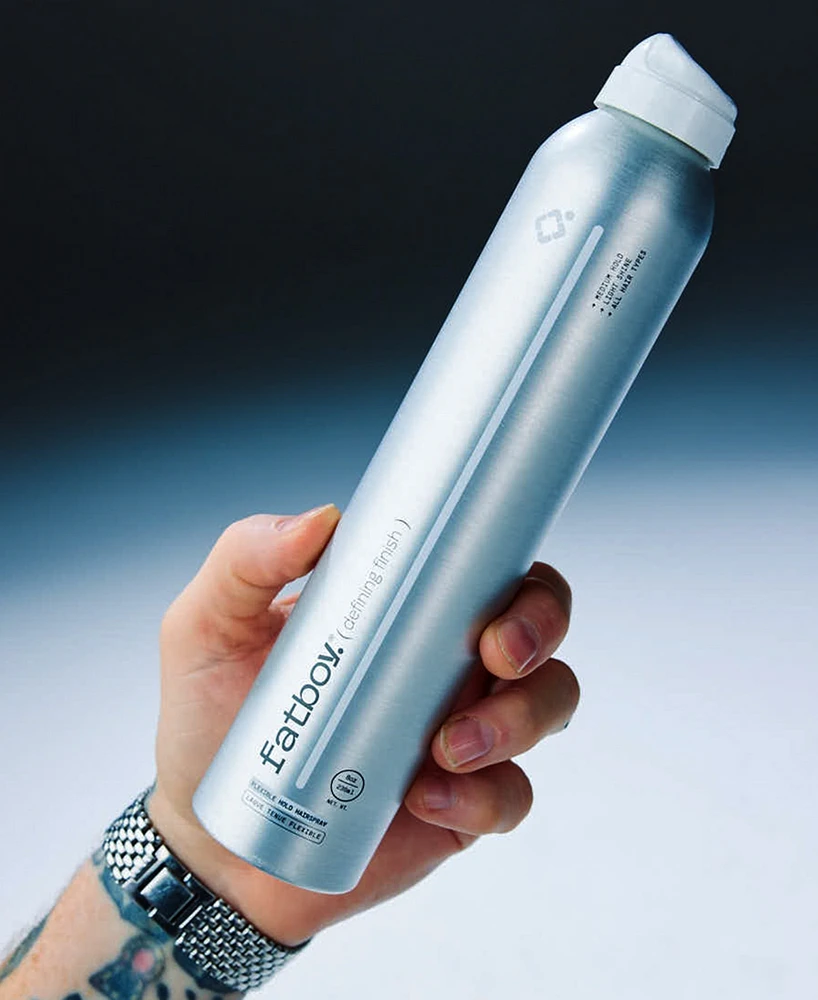 Fatboy Defining Finish Flexible Hold Hairspray, 8 oz.