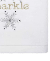 Avanti Snowflake Cotton Hand Towel Set, 28" x 16"