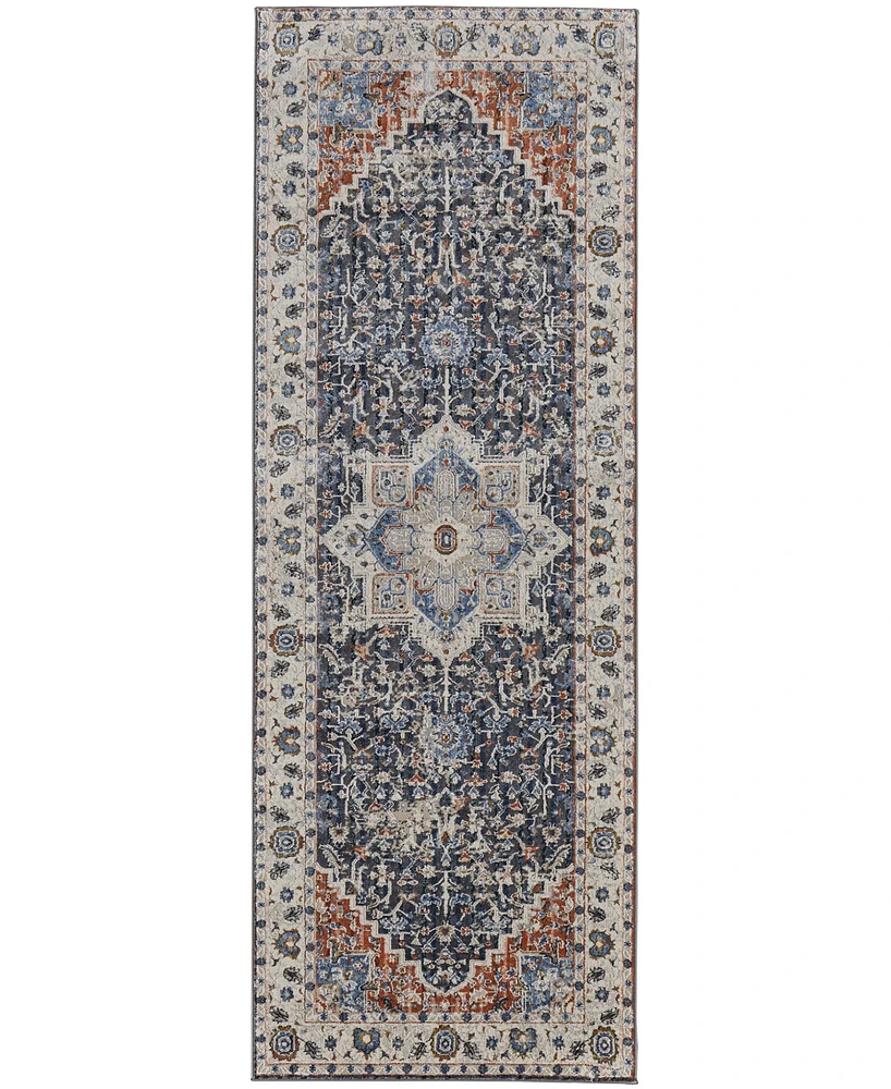 Feizy Kaia 39HTF 2'6"x12' Runner Area Rug