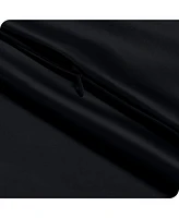 Satin Zipper Closure Pillowcase Set