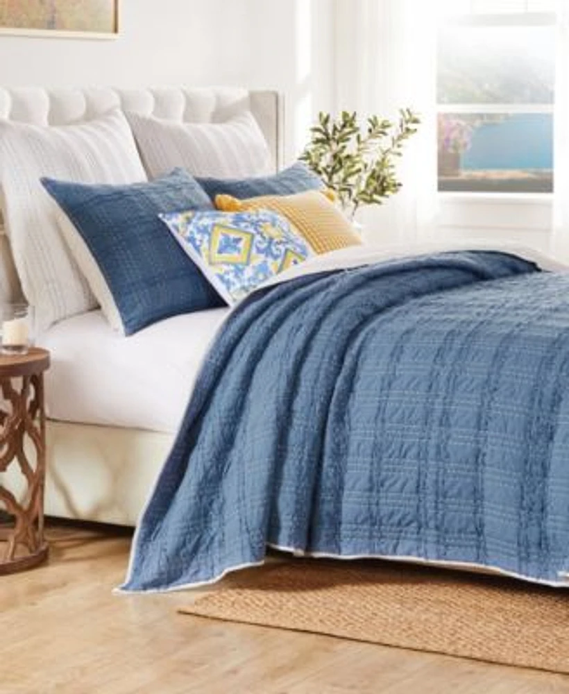 Greenland Home Fashions Portofino Ruffled Quilt Sets