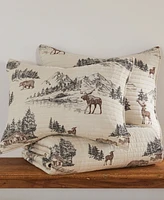 Levtex Lodge Toile Reversible 3-Pc. Quilt Set, Full/Queen