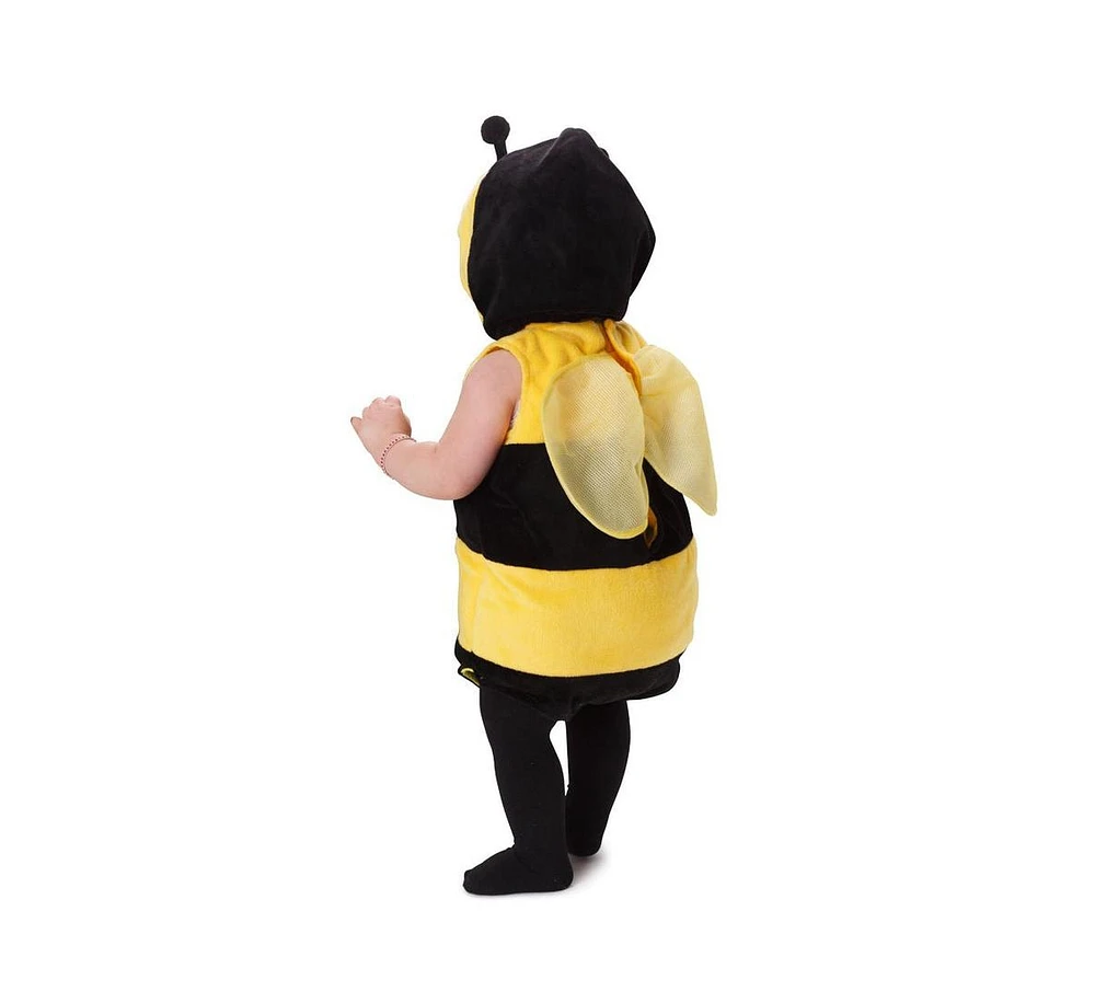 Dress Up America Fuzzy Bee Hooded Tunic Costume