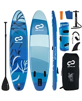 Hongge Inflatable Stand Up Paddle Board Sup Board with Premium Sup Accessories