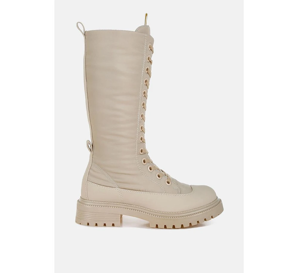 Argi Anti-Skid Lace-Up Combat Boots