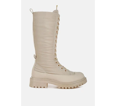 Argi Anti-Skid Lace-Up Combat Boots