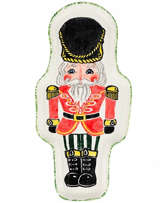 Vietri Nutcrackers Figural Platter