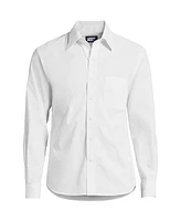 Lands' End Men's Long Sleeve Stretch Coolmax Shirt