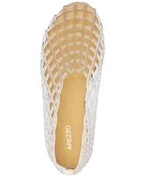 Arezzo Women's Jada Jelly Slip-On Ballet Flats
