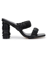 Women's Faina Ruched Heel Sandal