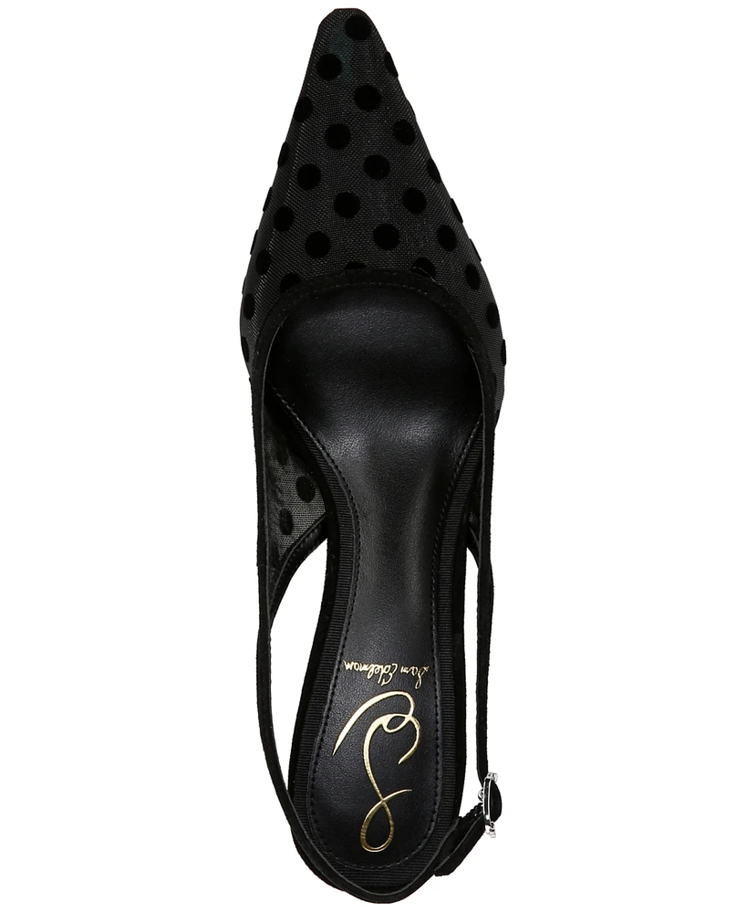 Sam Edelman Women's Bianka Slingback Kitten-Heel Pumps