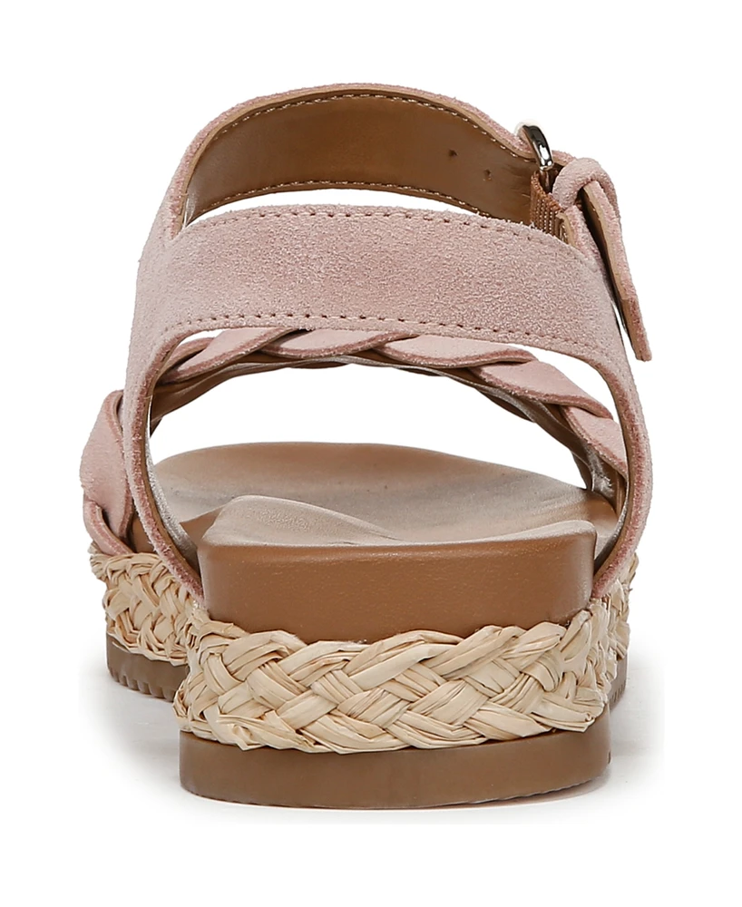 Naturalizer Women's Neila Open Round Toe Flatform Sandals