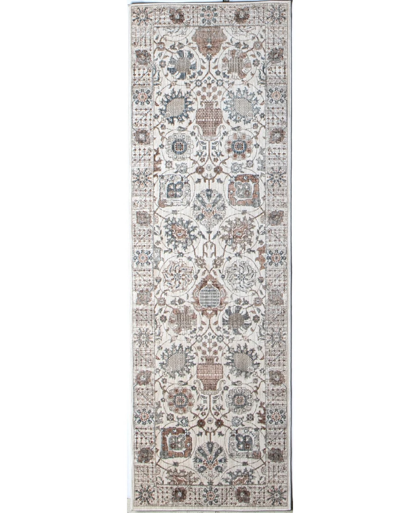 Bashian Legacy LGC102 2'6"x10' Runner Area Rug