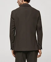 Mango Men's Wool Suit Blazer