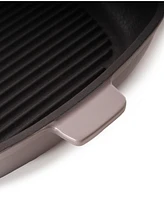 Neo Cast Iron Fry Pan, Grill Pan and Slotted Steak Press, Set of 3