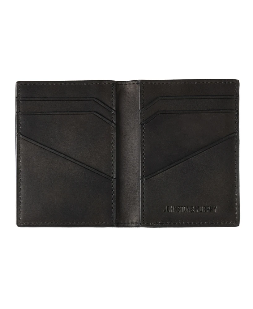 Johnston & Murphy Men's Leather Bifold Wallet