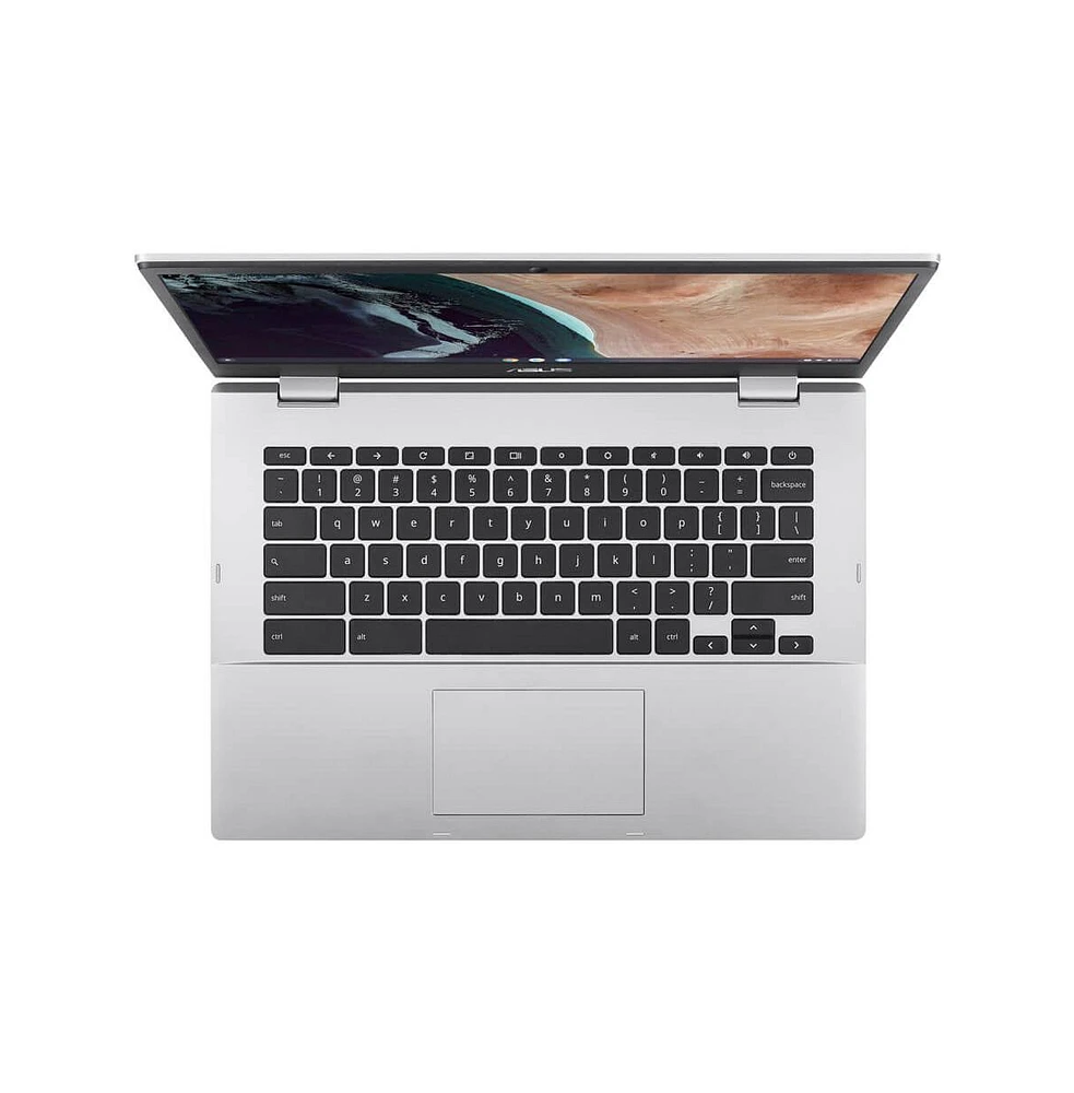 14" CX1 Chromebook Intel Celeron N4500 8GB Ram 64GB Ssd Storage - Transparent Silver