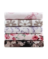 Betsey Johnson Malachite Butterfly Ultra Soft Plush Fleece Blanket