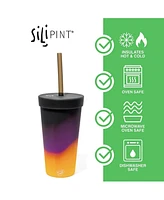 Straw Tumbler 22oz: Sun Storm