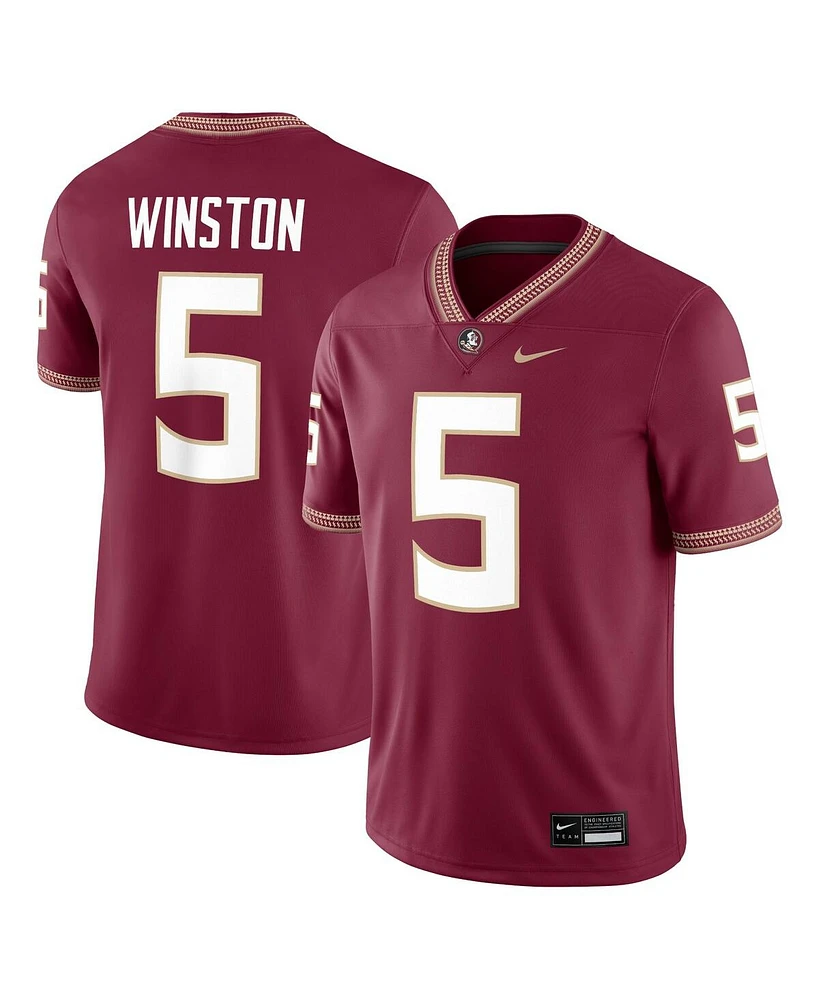 Nike Men's Jameis Winston Garnet Florida State Seminoles Alumni Game Jersey