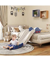 Qaba Toddler Slide for Bed, Sofa, Extra Length, Easy to Assemble,